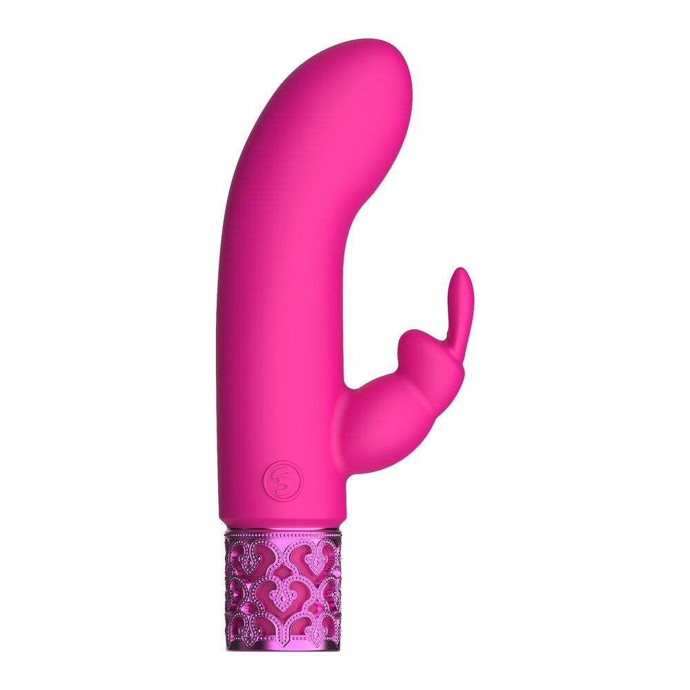 Vibrators, Sex Toy Kits and Sex Toys at Cloud9Adults - Royal Gems Dazzling Rechargeable Rabbit Bullet Pink - Buy Sex Toys Online