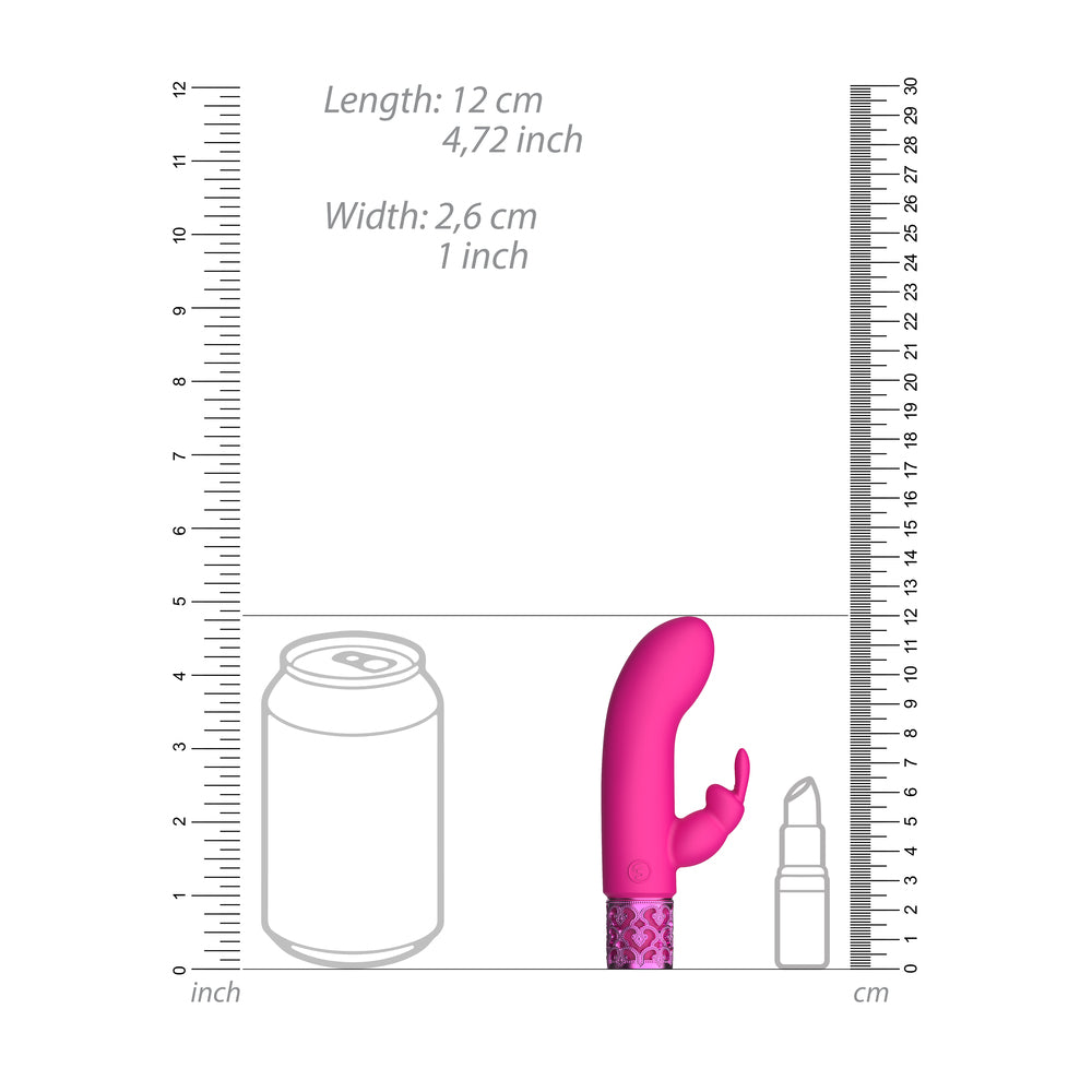 Vibrators, Sex Toy Kits and Sex Toys at Cloud9Adults - Royal Gems Dazzling Rechargeable Rabbit Bullet Pink - Buy Sex Toys Online