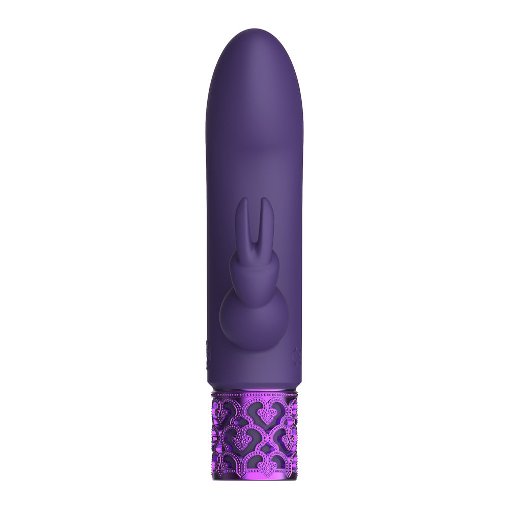 Vibrators, Sex Toy Kits and Sex Toys at Cloud9Adults - Royal Gems Dazzling Rechargeable Rabbit Bullet Purple - Buy Sex Toys Online