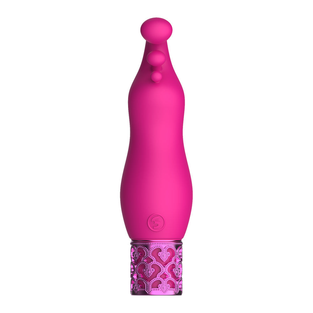 Vibrators, Sex Toy Kits and Sex Toys at Cloud9Adults - Royal Gems Exquisite Rechargeable Silicone Bullet Pink - Buy Sex Toys Online