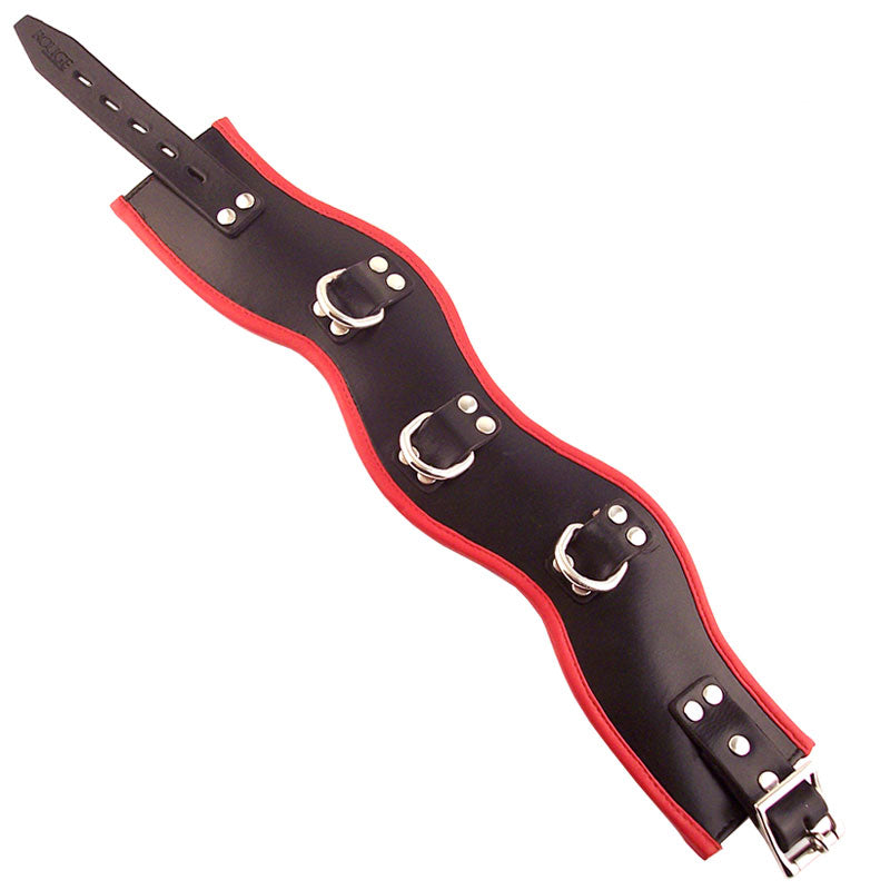 Vibrators, Sex Toy Kits and Sex Toys at Cloud9Adults - Rouge Garments Black And Red Padded Posture Collar - Buy Sex Toys Online