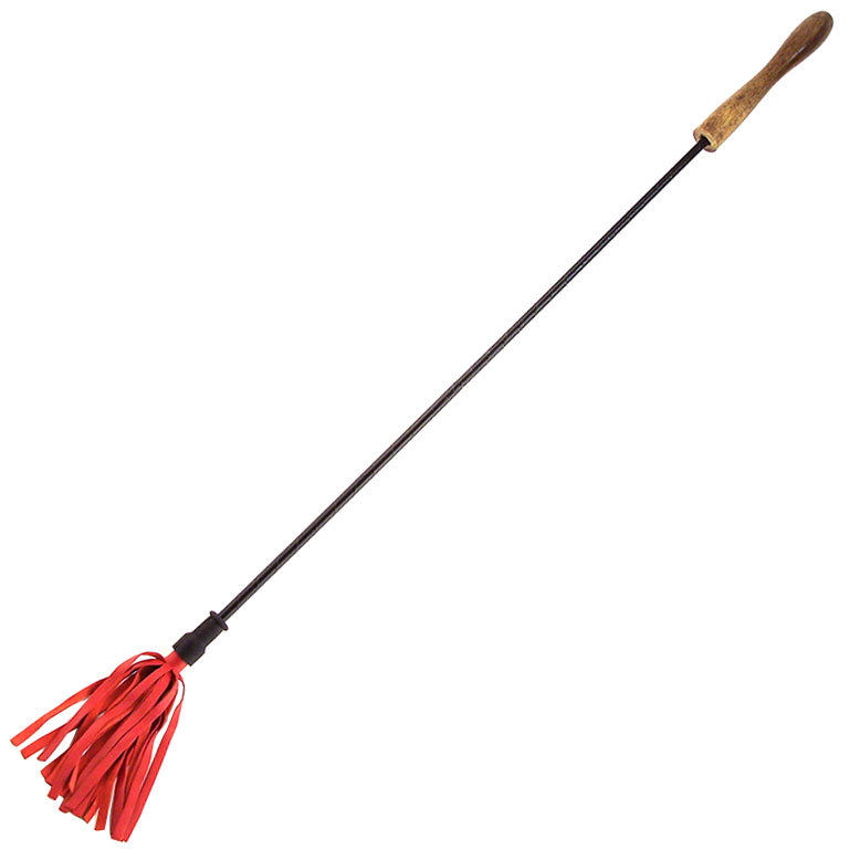 Vibrators, Sex Toy Kits and Sex Toys at Cloud9Adults - Rouge Garments Riding Crop With Wooden Handle Red - Buy Sex Toys Online