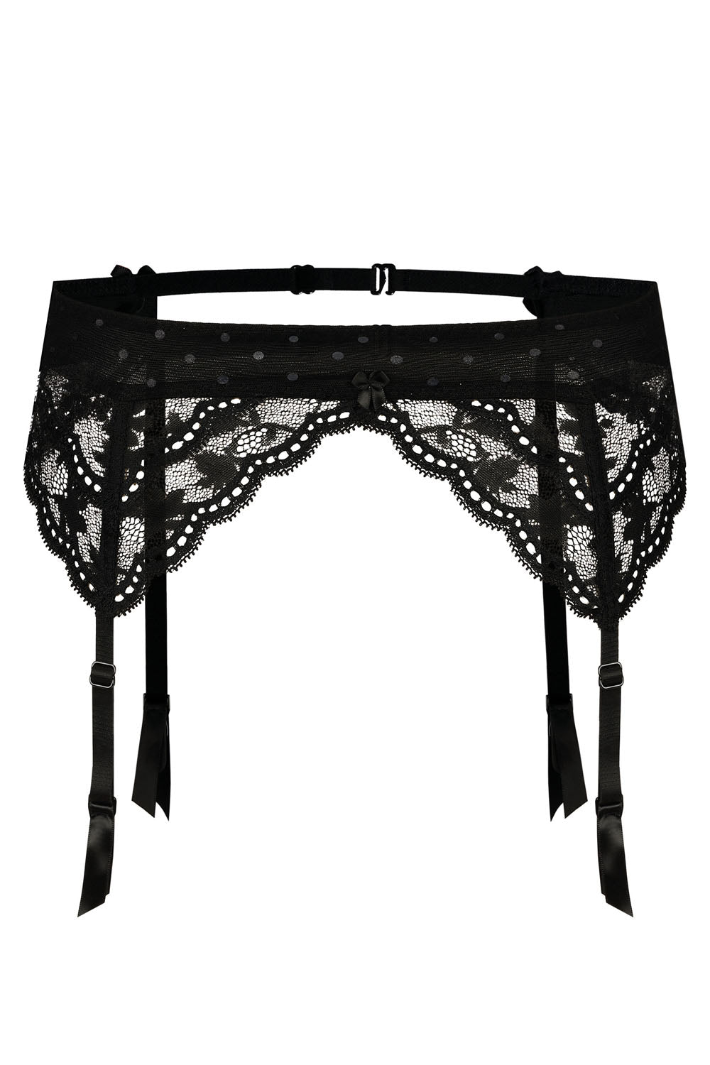 Vibrators, Sex Toy Kits and Sex Toys at Cloud9Adults - Roza Lagerta Suspender Belt Black - Buy Sex Toys Online