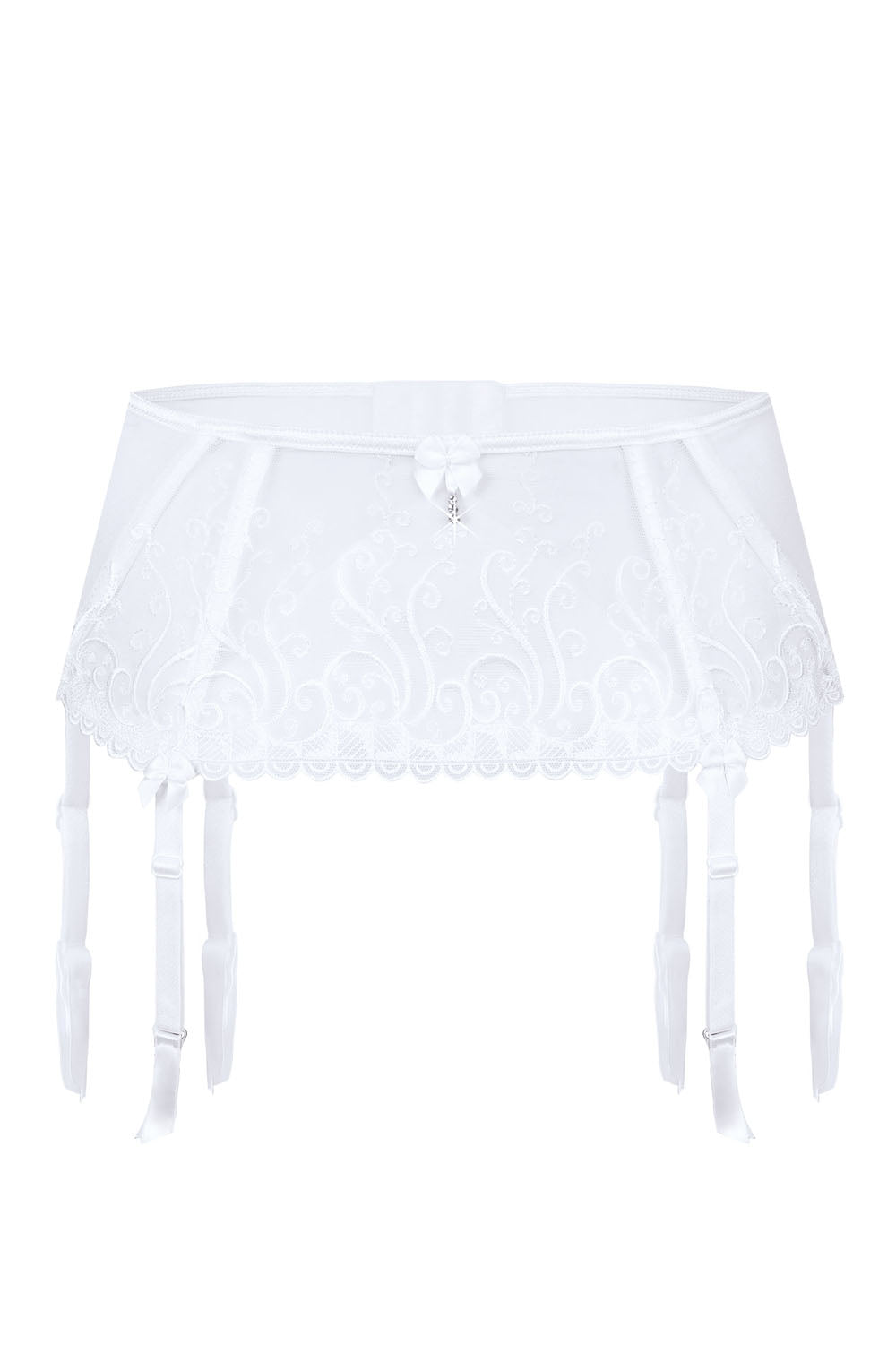 Vibrators, Sex Toy Kits and Sex Toys at Cloud9Adults - Roza Anuk Suspender Belt White - Buy Sex Toys Online