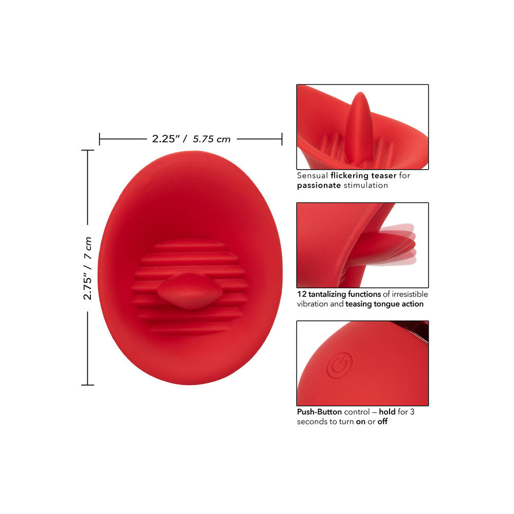 Vibrators, Sex Toy Kits and Sex Toys at Cloud9Adults - French Kiss Seducer Teasing Tongue Vibrator - Buy Sex Toys Online