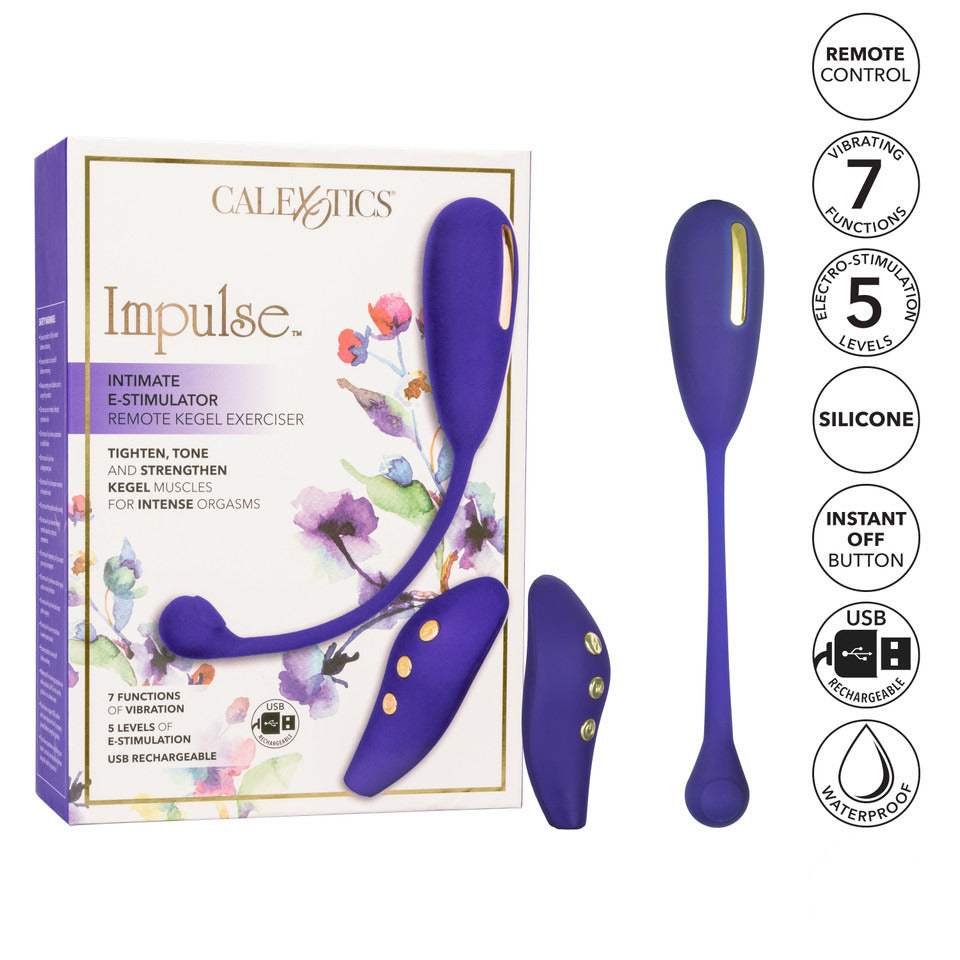 Vibrators, Sex Toy Kits and Sex Toys at Cloud9Adults - Impulse Intimate Estim Remote Kegel Exerciser - Buy Sex Toys Online