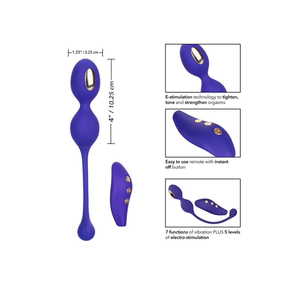 Vibrators, Sex Toy Kits and Sex Toys at Cloud9Adults - Impulse Intimate Estim Remote Dual Kegal Exerciser - Buy Sex Toys Online