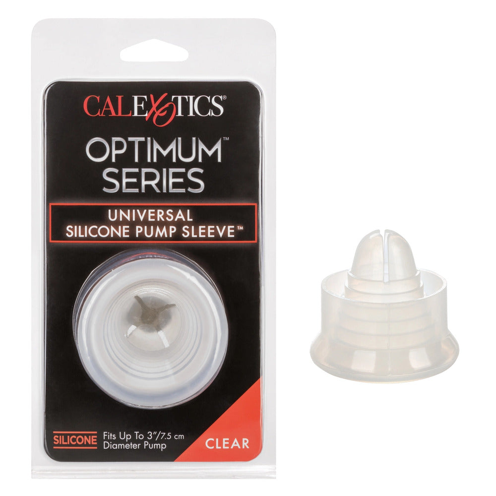 Vibrators, Sex Toy Kits and Sex Toys at Cloud9Adults - Optimum Series Universal Silicone Pump Sleeve Clear - Buy Sex Toys Online