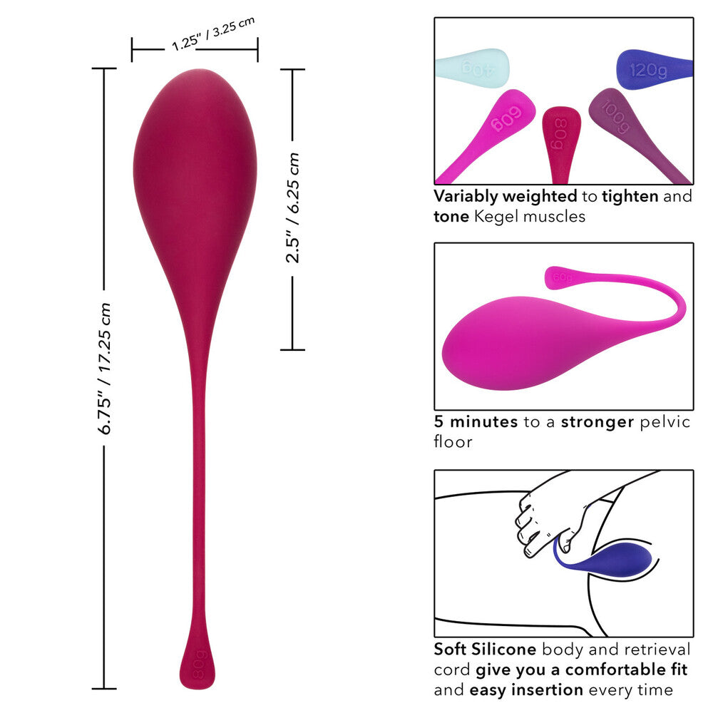 Vibrators, Sex Toy Kits and Sex Toys at Cloud9Adults - Tighten And Tone Kegel Training 5 Piece Set - Buy Sex Toys Online