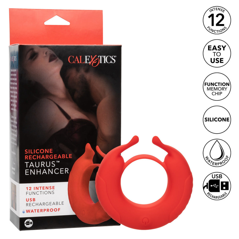 Vibrators, Sex Toy Kits and Sex Toys at Cloud9Adults - Taurus Enhancer Couples Cock Ring - Buy Sex Toys Online