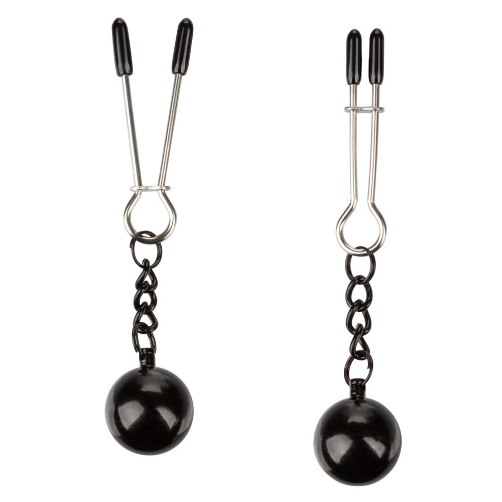 Vibrators, Sex Toy Kits and Sex Toys at Cloud9Adults - Nipple Grips Weighted Tweezer Nipple Clamps - Buy Sex Toys Online