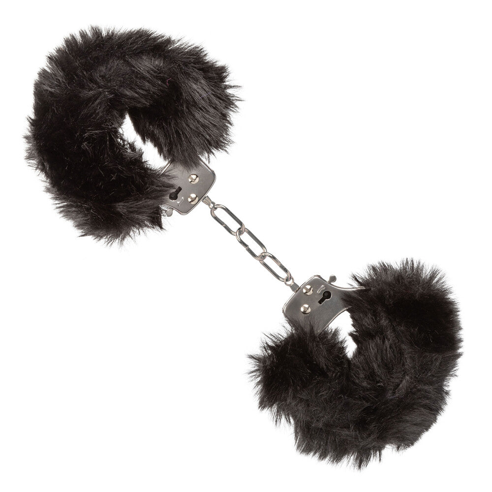 Vibrators, Sex Toy Kits and Sex Toys at Cloud9Adults - Ultra Fluffy Furry Cuffs Black - Buy Sex Toys Online