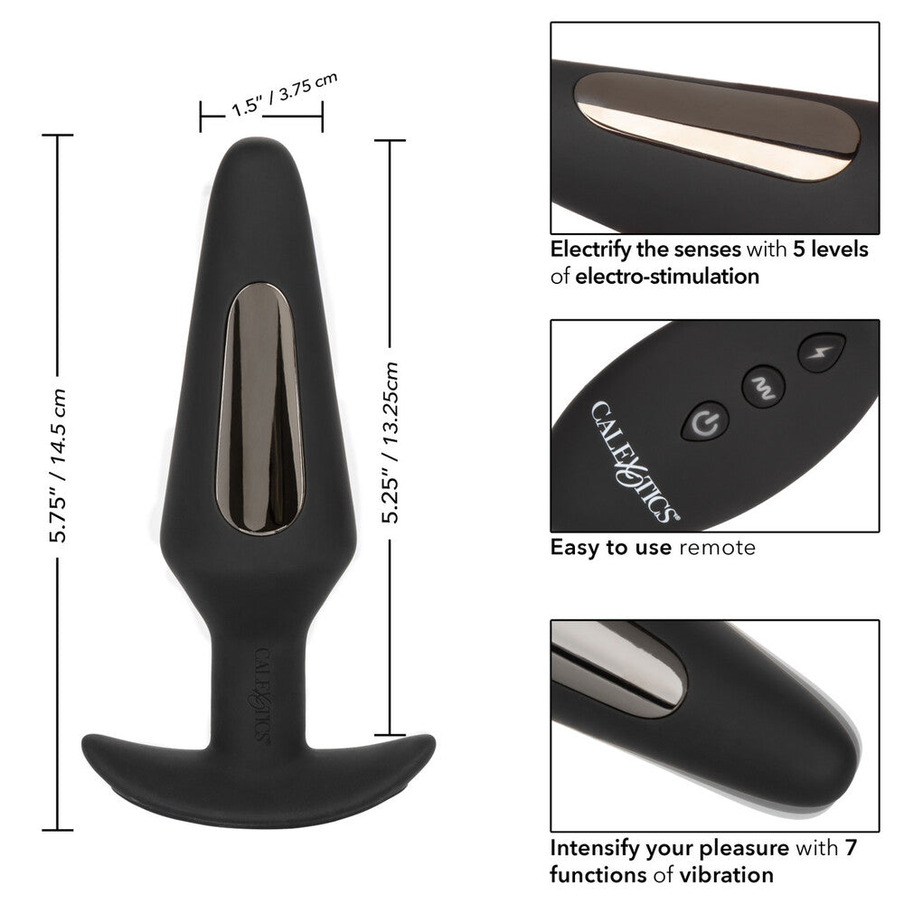 Vibrators, Sex Toy Kits and Sex Toys at Cloud9Adults - Volt Electro Flare EStim Butt Plug - Buy Sex Toys Online
