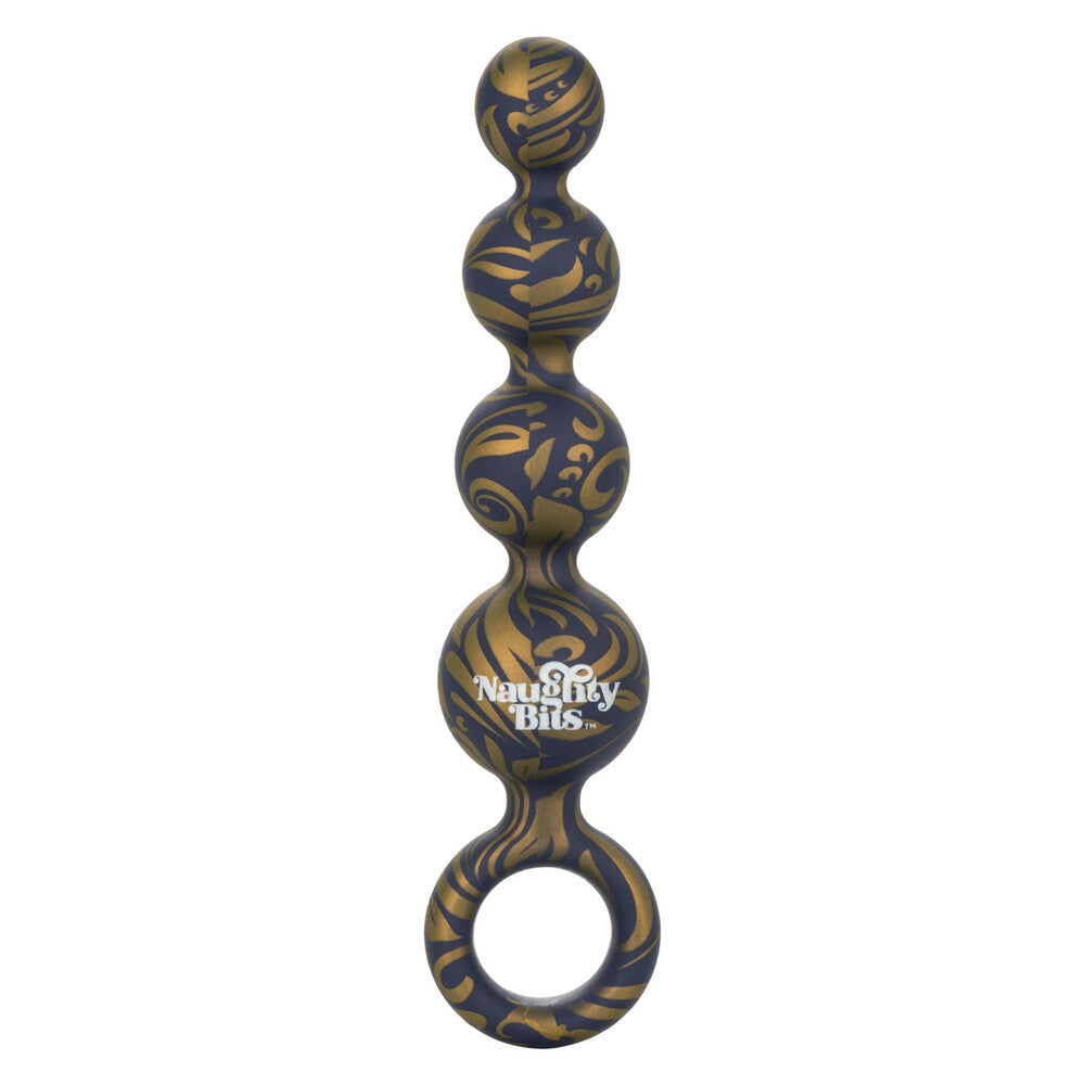 Vibrators, Sex Toy Kits and Sex Toys at Cloud9Adults - Naughty Bits Butt Balls Silicone Booty Beads - Buy Sex Toys Online