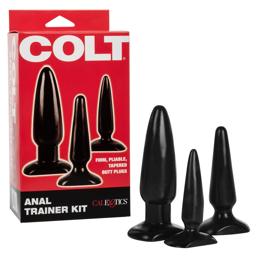 Vibrators, Sex Toy Kits and Sex Toys at Cloud9Adults - COLT Anal Trainer Kit Butt Plugs - Buy Sex Toys Online