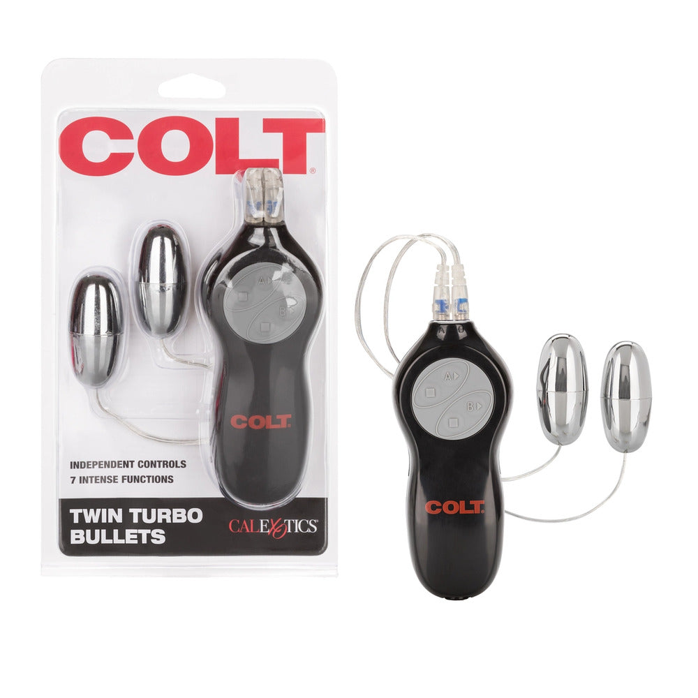 Vibrators, Sex Toy Kits and Sex Toys at Cloud9Adults - COLT Twin Turbo Bullets - Buy Sex Toys Online