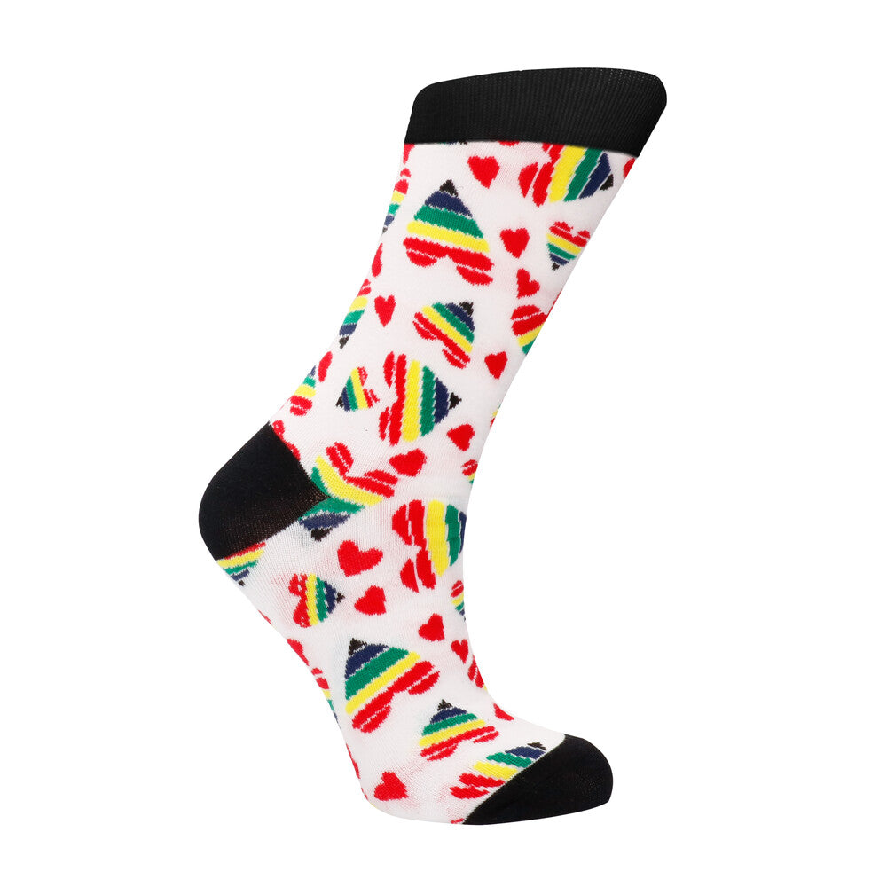 Vibrators, Sex Toy Kits and Sex Toys at Cloud9Adults - Happy Hearts Sexy Socks Size 4246 - Buy Sex Toys Online