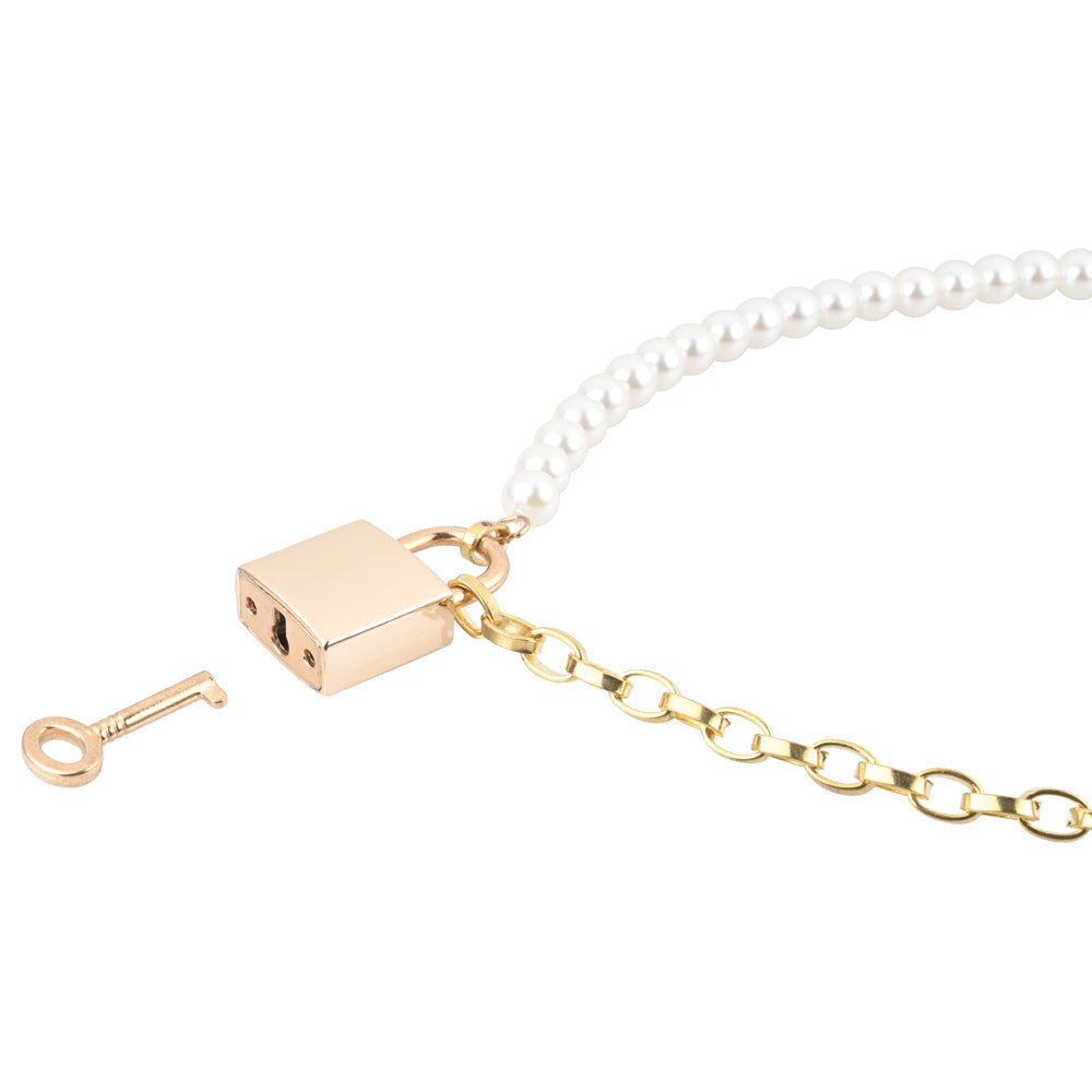 Vibrators, Sex Toy Kits and Sex Toys at Cloud9Adults - Sex and Mischief Pearl Day Collar - Buy Sex Toys Online