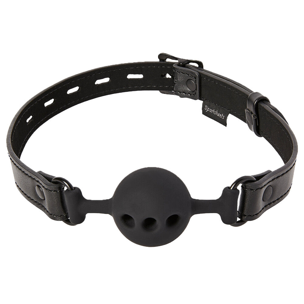 Vibrators, Sex Toy Kits and Sex Toys at Cloud9Adults - Sportsheets Saffron Breathable Ball Gag - Buy Sex Toys Online
