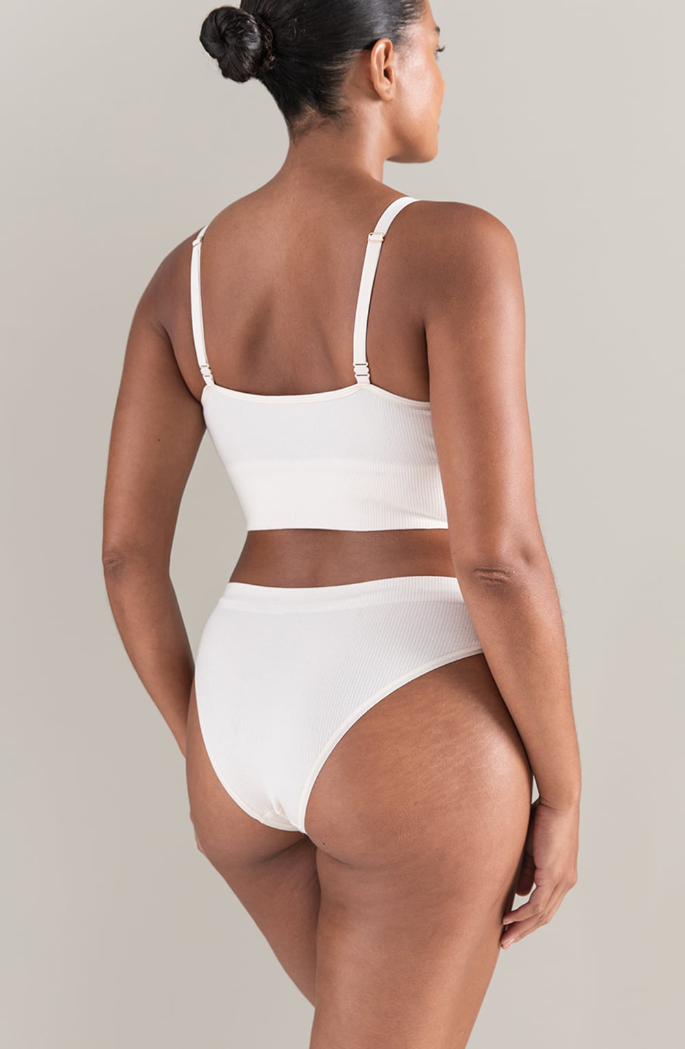 Vibrators, Sex Toy Kits and Sex Toys at Cloud9Adults - The TENCEL™ High Leg Brief White Sand - Buy Sex Toys Online