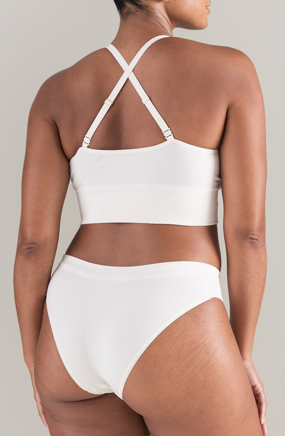 Vibrators, Sex Toy Kits and Sex Toys at Cloud9Adults - The TENCEL™ High Leg Brief White Sand - Buy Sex Toys Online