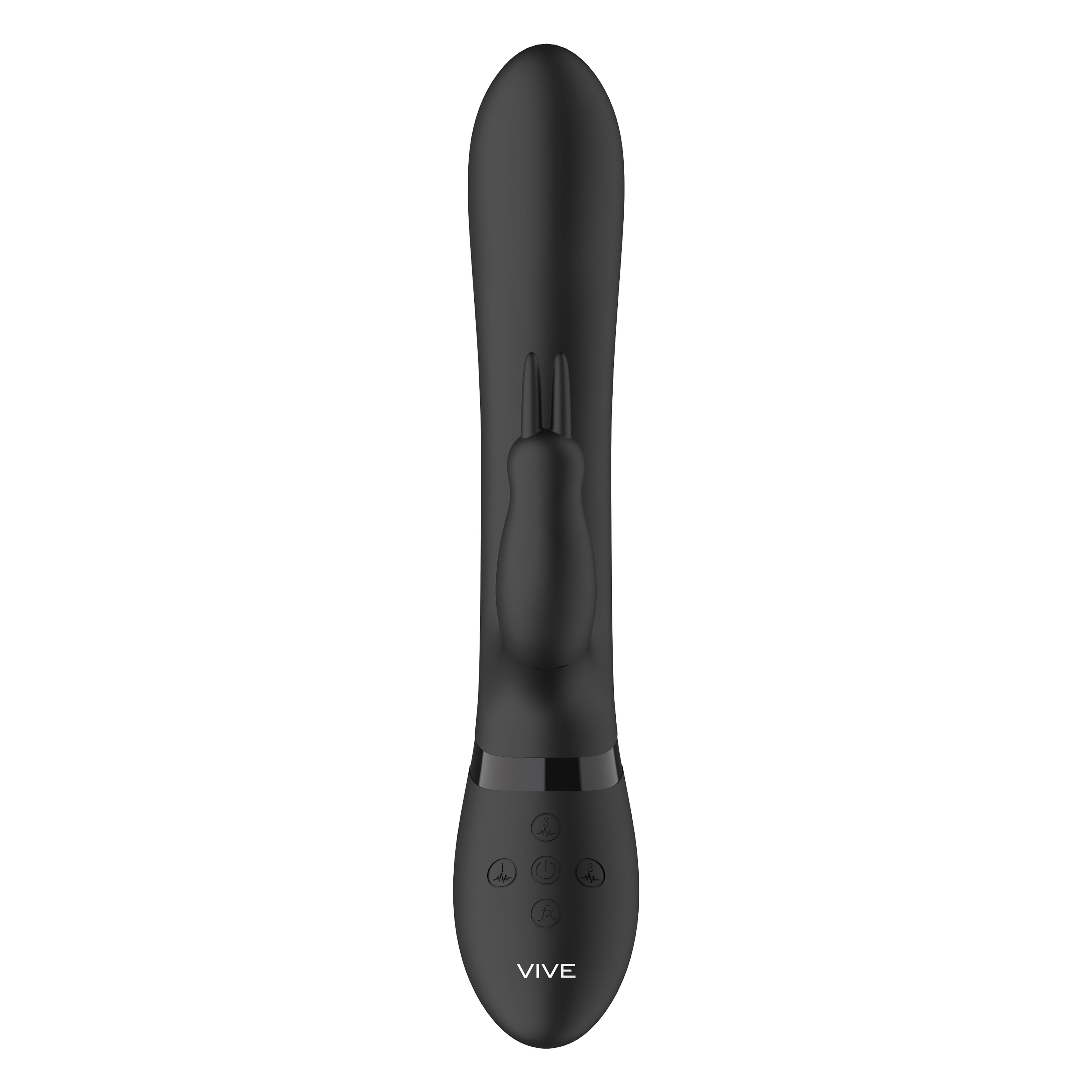 Vibrators, Sex Toy Kits and Sex Toys at Cloud9Adults - Vive Amoris Black Rabbit Vibrator With Stimulating Beads - Buy Sex Toys Online