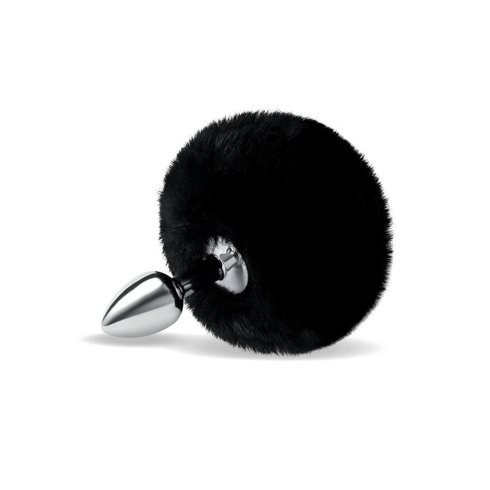 Vibrators, Sex Toy Kits and Sex Toys at Cloud9Adults - Furry Tales Black Bunny Tail Butt Plug - Buy Sex Toys Online