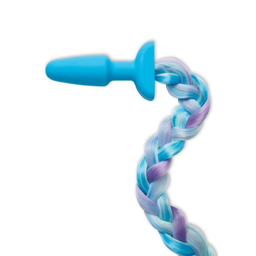 Vibrators, Sex Toy Kits and Sex Toys at Cloud9Adults - Furry Tales Silicone Unicorn Tail Butt Plug - Buy Sex Toys Online