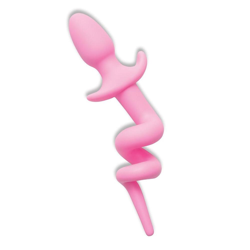Vibrators, Sex Toy Kits and Sex Toys at Cloud9Adults - Furry Tales Silicone Piggy Tail Butt Plug - Buy Sex Toys Online