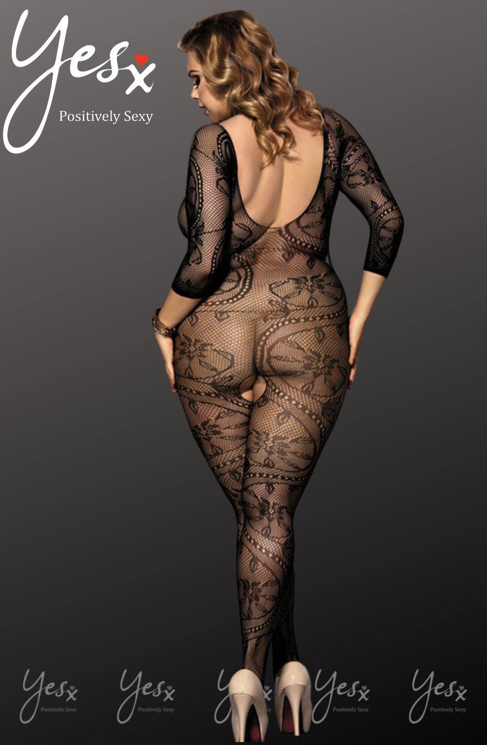 Vibrators, Sex Toy Kits and Sex Toys at Cloud9Adults - YesX YX812Q Bodystocking - Buy Sex Toys Online