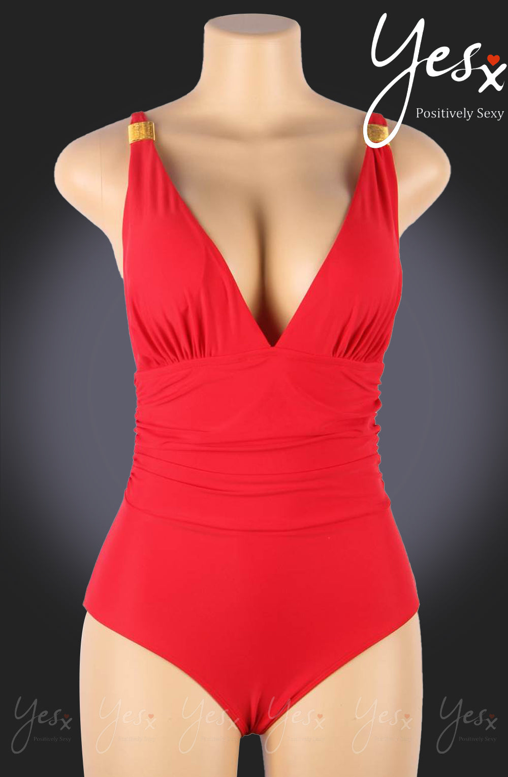 Vibrators, Sex Toy Kits and Sex Toys at Cloud9Adults - YesX YX967 One Piece Swimsuit Red - Buy Sex Toys Online