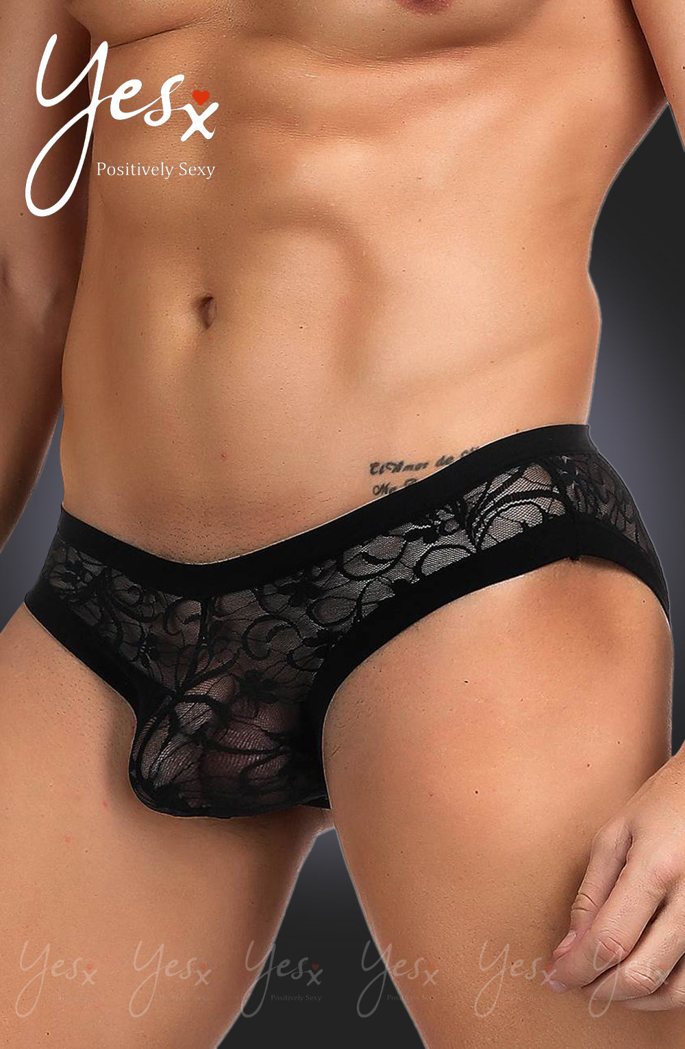 Vibrators, Sex Toy Kits and Sex Toys at Cloud9Adults - YesX YX973 Mens Brief Black - Buy Sex Toys Online