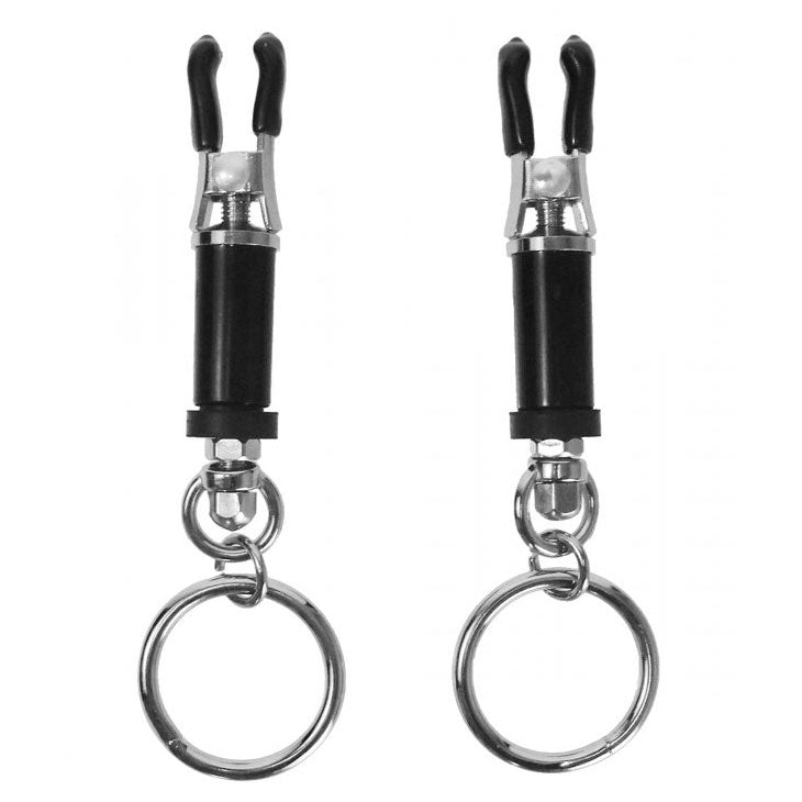 Vibrators, Sex Toy Kits and Sex Toys at Cloud9Adults - Bondage Ring Barrel Nipple Clamps - Buy Sex Toys Online