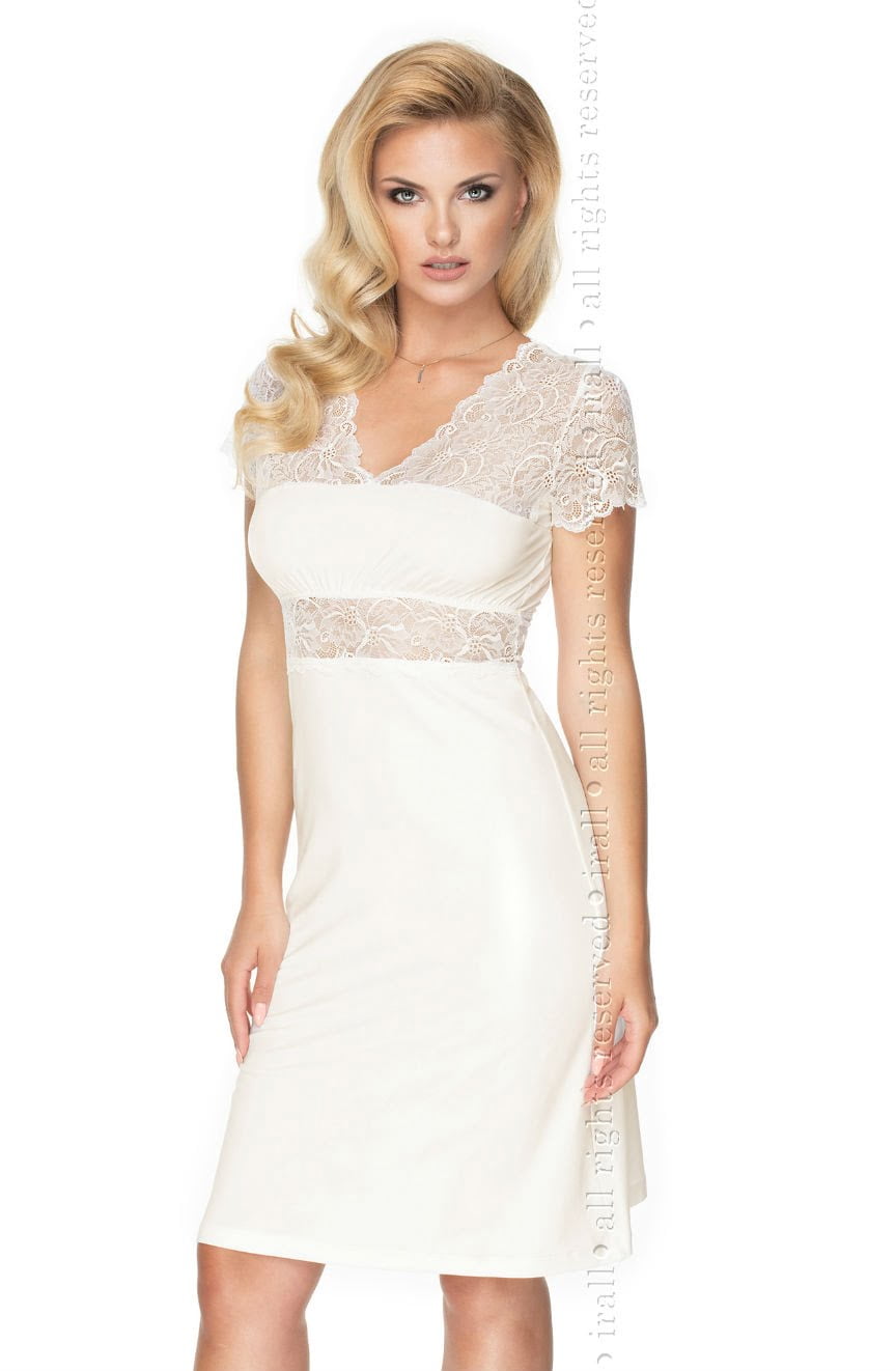 Vibrators, Sex Toy Kits and Sex Toys at Cloud9Adults - Irall Cameron Nightdress Cream S-XL - Buy Sex Toys Online