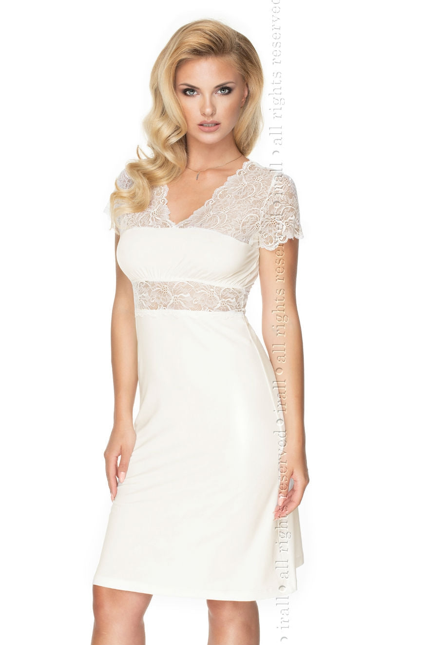 Vibrators, Sex Toy Kits and Sex Toys at Cloud9Adults - Irall Cameron Nightdress Cream 2XL-5XL - Buy Sex Toys Online
