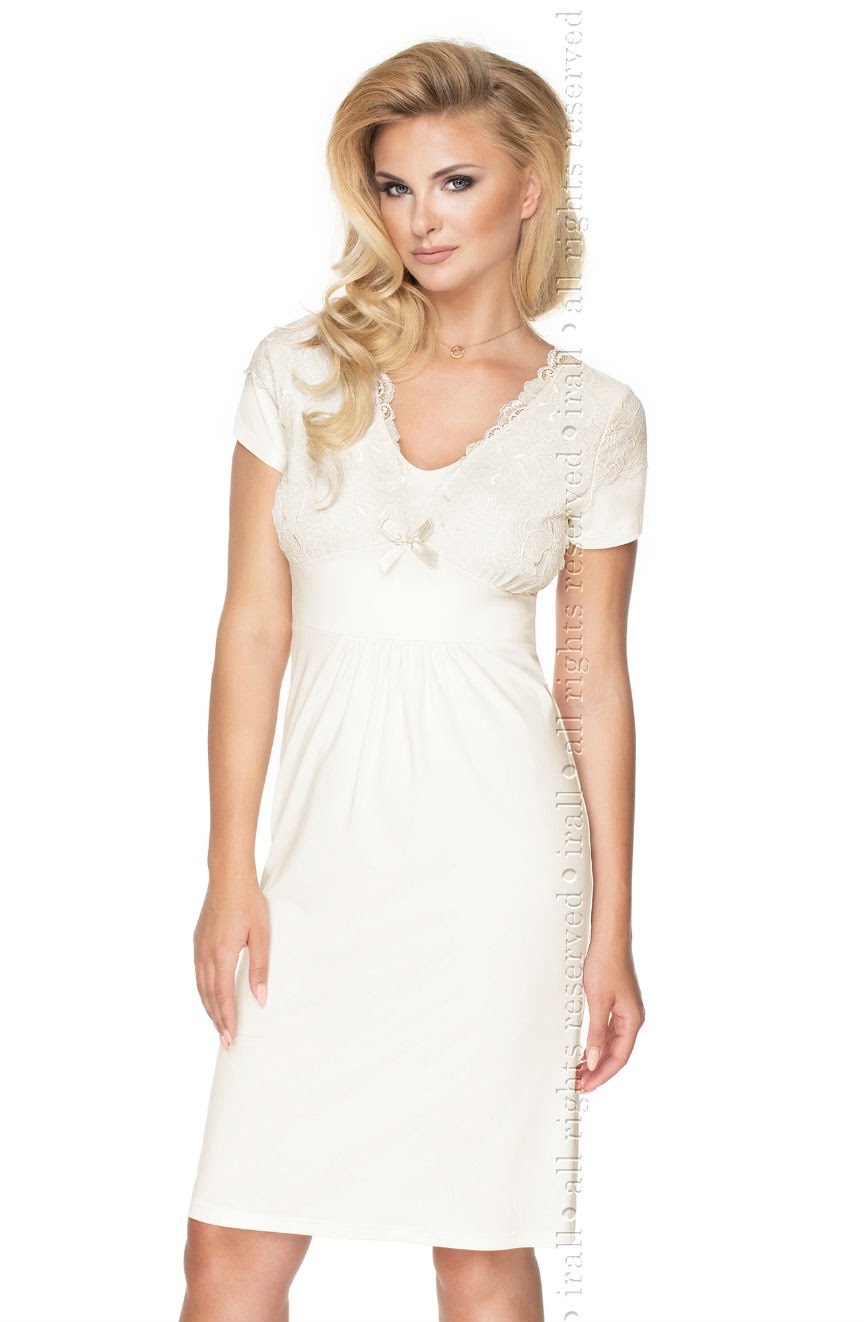 Vibrators, Sex Toy Kits and Sex Toys at Cloud9Adults - Irall Gia Cream Nightdress - Buy Sex Toys Online
