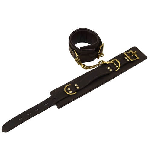 Vibrators, Sex Toy Kits and Sex Toys at Cloud9Adults - BOUND Nubuck Leather Ankle Restraints - Buy Sex Toys Online