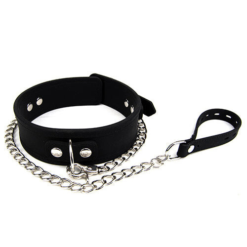 Vibrators, Sex Toy Kits and Sex Toys at Cloud9Adults - Bound to Please Silicone Collar and Lead Set - Buy Sex Toys Online