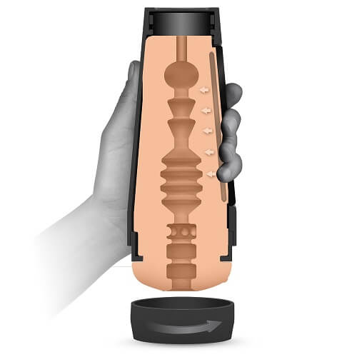 Vibrators, Sex Toy Kits and Sex Toys at Cloud9Adults - Doc Johnson Main Squeeze - Belladonna Pussy - Buy Sex Toys Online