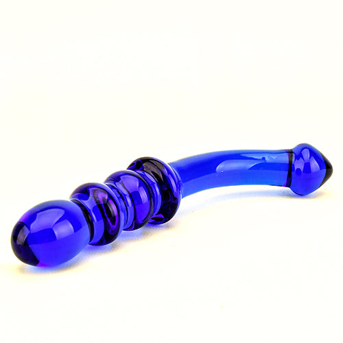 Vibrators, Sex Toy Kits and Sex Toys at Cloud9Adults - Spectrum Ribbed G-Spot Glass Dildo - Buy Sex Toys Online