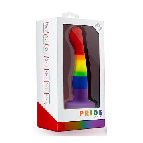 Vibrators, Sex Toy Kits and Sex Toys at Cloud9Adults - Avant Pride Freedom Silicone Dildo - Buy Sex Toys Online