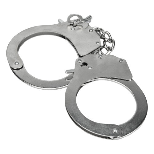 Vibrators, Sex Toy Kits and Sex Toys at Cloud9Adults - Bound to Please Metal Handcuffs - Buy Sex Toys Online