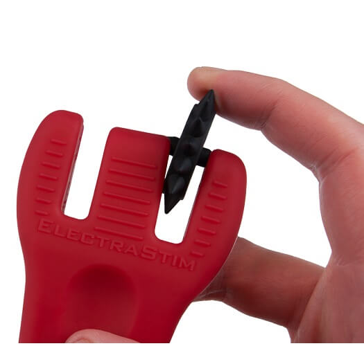 Vibrators, Sex Toy Kits and Sex Toys at Cloud9Adults - ElectraStim Silicone Fusion Infinity Double Pinwheel - Buy Sex Toys Online
