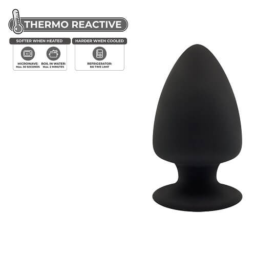Vibrators, Sex Toy Kits and Sex Toys at Cloud9Adults - SilexD Dual Density Small Silicone Butt Plug 3.5 inches - Buy Sex Toys Online