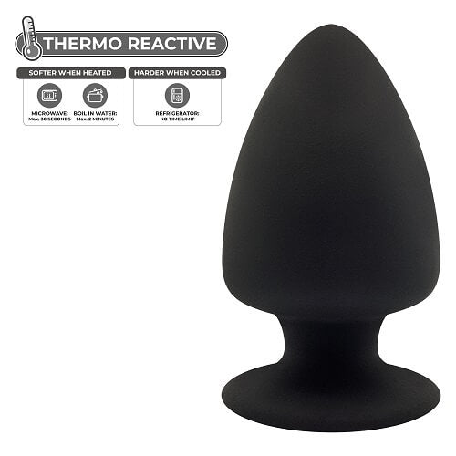 Vibrators, Sex Toy Kits and Sex Toys at Cloud9Adults - SilexD Dual Density Large Silicone Butt Plug 5 inches - Buy Sex Toys Online