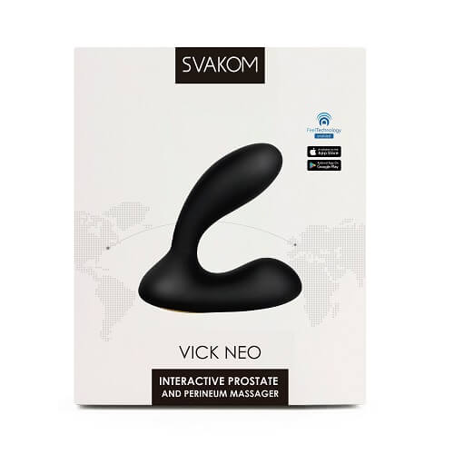Vibrators, Sex Toy Kits and Sex Toys at Cloud9Adults - Svakom Vick Neo Interactive App Controlled Prostate Massager - Buy Sex Toys Online