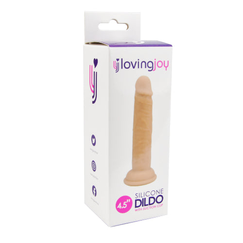 Vibrators, Sex Toy Kits and Sex Toys at Cloud9Adults - Loving Joy 4.5 Inch Silicone Dildo - Buy Sex Toys Online