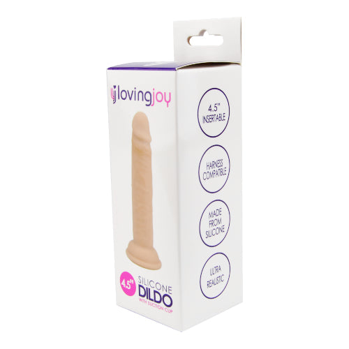 Vibrators, Sex Toy Kits and Sex Toys at Cloud9Adults - Loving Joy 4.5 Inch Silicone Dildo - Buy Sex Toys Online
