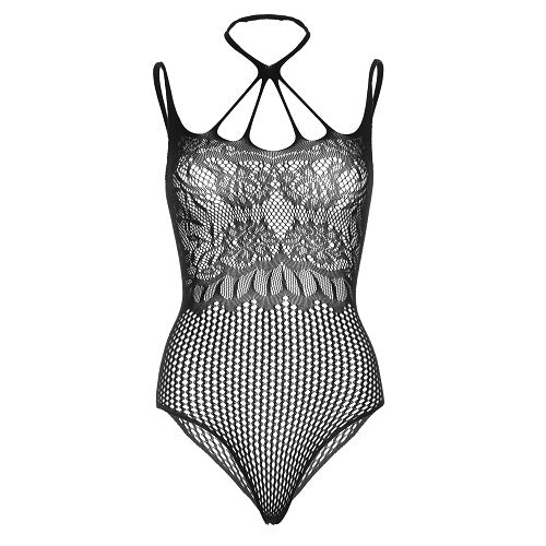 Vibrators, Sex Toy Kits and Sex Toys at Cloud9Adults - Leg Avenue Strappy Halter Thong Teddy - Buy Sex Toys Online