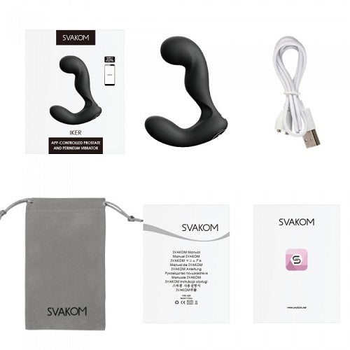 Vibrators, Sex Toy Kits and Sex Toys at Cloud9Adults - Svakom IKER App-Controlled Prostate and Perineum Vibrator - Buy Sex Toys Online